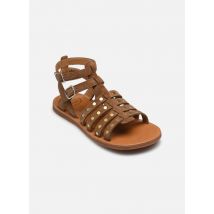Sandales et nu-pieds Plagette Stud Marron - Pom d Api - Disponible en 28