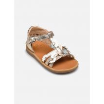 Sandalen Poppy Multi Daisy Goud en brons - Pom d Api - Beschikbaar in 21