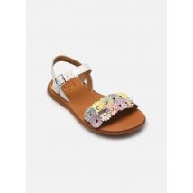Sandalen Plagette Multi Flo Wit - Pom d Api - Beschikbaar in 28