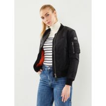 Bekleidung Blouson Bomber Femme Nylon Eco Schott schwarz - Schott - Größe L