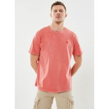 Kleding Garment Dye Short Sleeve Tee Rood - Timberland - Beschikbaar in S