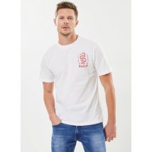 Bekleidung T-shirt col rond blanc serpant weiß - Replay - Größe M
