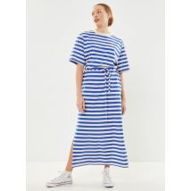 Kleding Striped Boxy T-Shirt Dress Wit - The Tiny Big Sister - Beschikbaar in M - L