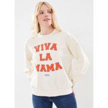 Ropa “Viva La Mama” Sweatshirt Blanco - The Tiny Big Sister - Talla 40