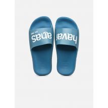 Sandalen HAV. SLIDE CLASSIC LOGOMANIA Blauw - Havaianas - Beschikbaar in 39 - 40