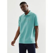 Bekleidung Flatback Pique Polo Shirt grün - Lyle & Scott - Größe XXL
