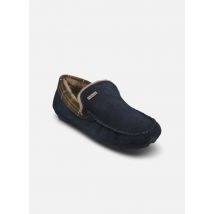 Hausschuhe Monty moccasin slipper blau - Barbour - Größe 41