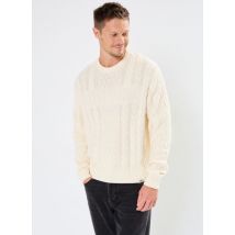 Kleding Dickies script cable sweater Wit - Dickies - Beschikbaar in XL