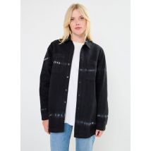Kleding NMALVA L/S TIE DIE DENIM SHACKET VI490BL Zwart - Noisy May - Beschikbaar in S