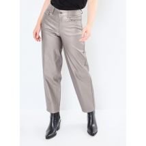 Kleding BYKIKO CURVED PANTS - Roze - B-Young - Beschikbaar in 40
