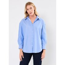 Kleding VIDRISA LS WOMAN EMB OVERSIZE SHIRT/C29 Blauw - Vila - Beschikbaar in 38