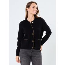 Vêtements VISIWI O-NECK L/S GLITTER KNIT CARDIGAN Noir - Vila - Disponible en M