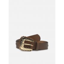 Gürtel VISEVILLA LEATHER JEANS BELT/EF/LS braun - Vila - Größe 85