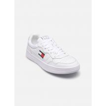 Tommy Jeans TJM CUPSOLE LEATHER ESS Wit - Sneakers - Beschikbaar in 43