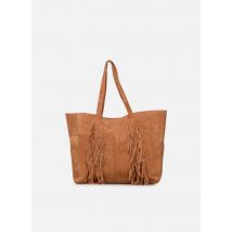 Pieces Nina Suede Fringes Shopper Fc - Sacs à main - Disponible en T.U