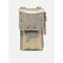 Petite Maroquinerie Nina Leather Phone Bag Fc Or et bronze - Pieces - Disponible en T.U