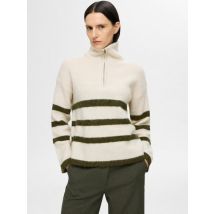 Selected Femme Pull Beige - Disponible en S
