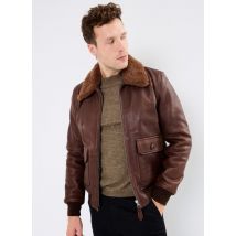 Schott Veste blouson Marron - Disponible en XL