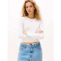 Kleding Tjw Slim Essential R DW0DW17387 Wit - Tommy Jeans - Beschikbaar in XL