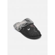 Isotoner Mule Plate - Feutrine - Dessin Femme - Chaussons - Disponible en 36