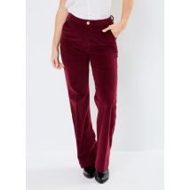 Kleding PANTALON VELOURS COT VANES Bordeaux - Stella Forest - Beschikbaar in 36
