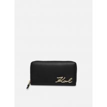 Petite Maroquinerie K/Signature 2.0 Cont Zip Wllt Noir - Karl Lagerfeld - Disponible en T.U