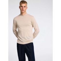 Vêtements SLHTRAY LS KNIT MERINO MOCK NECK NOOS Beige - Selected Homme - Disponible en S