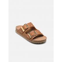 Sandalen Two buckle sandal nubuck stras beige - Colors of California - Größe 40