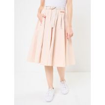 Gertrude Jupe midi Beige - Disponible en M