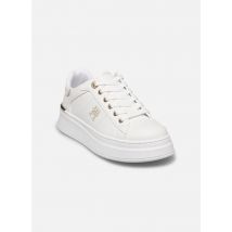 Tommy Hilfiger LOW CUT LACE-UP SNEAKER WHITE Blanc - Baskets - Disponible en 33