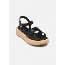 Tommy Hilfiger SANDAL BLACK - Sandales et nu-pieds - Disponible en 37