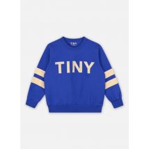 Kleding Stripes Logo Sweatshirt Blauw - Tinycottons - Beschikbaar in 6A