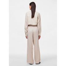Pieces Pantalon large Beige - Disponible en L
