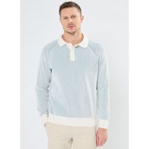 Kleding ONSGRANT RLX 7 LS BTN POLO KNIT Wit - Only & Sons - Beschikbaar in L