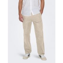 Only & Sons Pantalon large Gris - Disponible en M