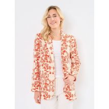 Kleding IHKATE PRINT OVERSIZE BL2 Rood - Ichi - Beschikbaar in L