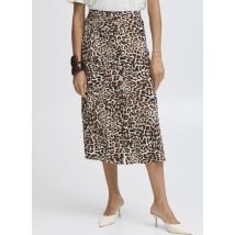 Kleding BYMMJOELLA MIDI SKIRT 2 - Beige - B-Young - Beschikbaar in 36