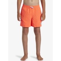 Kleding Everyday Solid Volley Yth 14 EQBJV03517 Oranje - Quiksilver - Beschikbaar in 14A