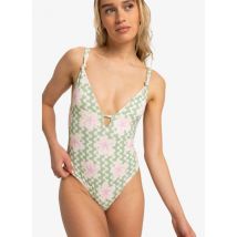 Kleding Hibiscus Daze One Piece ERJX103713 Multicolor - Roxy - Beschikbaar in XL