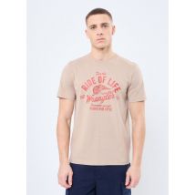 Kleding Americana Tee Beige - Wrangler - Beschikbaar in XL