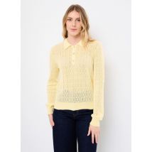 Kleding Nulivas Pullover W. Collar Geel - Nümph - Beschikbaar in XL
