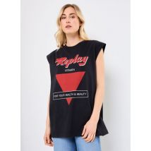 Kleding BOYFRIEND T-Shirt JERSEY Zwart - Replay - Beschikbaar in S