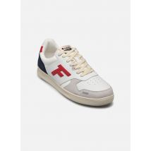 Faguo PALMER LEATHER SUEDE Blanc - Baskets - Disponible en 44
