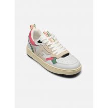 Faguo DAHLIA LEATHER SUEDE Blanc - Baskets - Disponible en 39