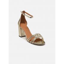 Sandalen Sandales n°191 - Cuir craquelé - Or Blanc gold/bronze - Rivecour - Größe 39