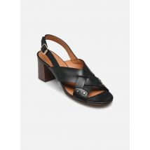 Sandalen Sandales n°688 - Cuir - Noir schwarz - Rivecour - Größe 39