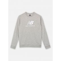 Kleding New Balance French Terry Stacked Logo Crew Grijs - New Balance Kids - Beschikbaar in 14 - 15A