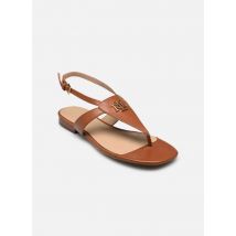 Sandalen Everley-Sandals-Flat Sandal Bruin - Lauren Ralph Lauren - Beschikbaar in 39