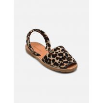 Sandalen Avarca Cuir Léopard Beige - Minorquines - Beschikbaar in 38