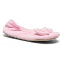 Isotoner Ballerine Velours Grand Nœud Strass Kids - Slippers Kids, Pink